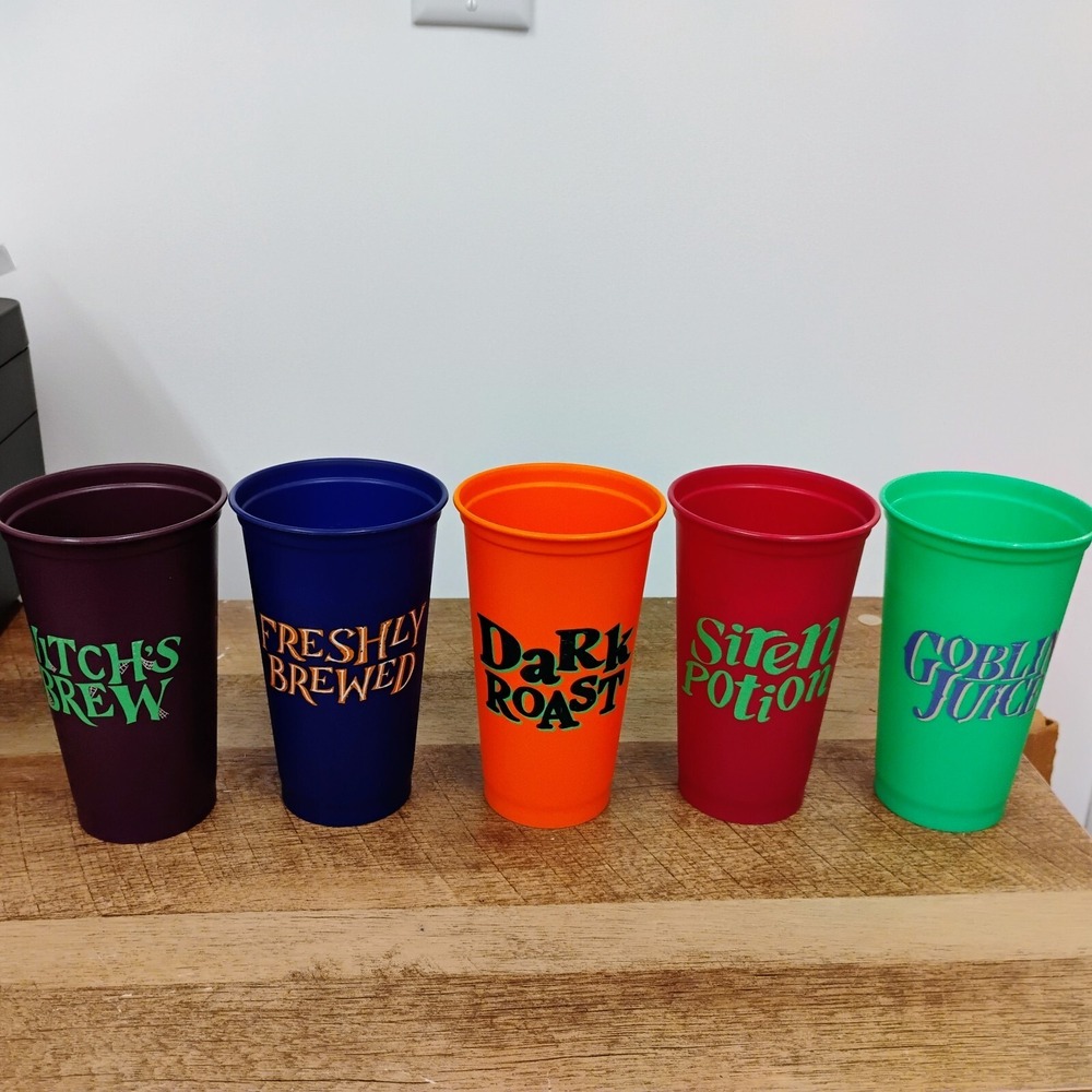 New Starbucks 2020 Halloween 16oz Reusable Hot‎ Cups